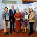 Tidy Towns 2024 Gold Medal presented by Minister Dooley